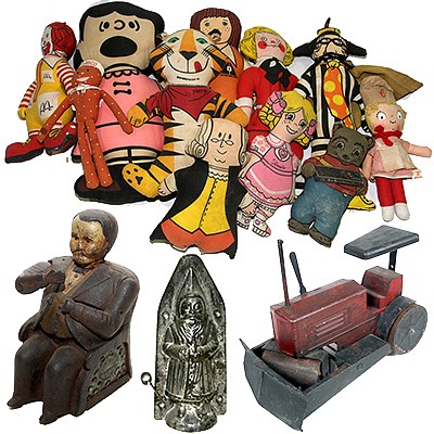 Don Squibb Estate, Toys, Collectibles, Candy Containers and Molds, Advertising Etc by Kimball Sterling
