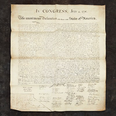 This Important State Paper: Charles Carroll's Copy of the Declaration of Independence by Freeman's