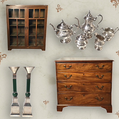 September Antiques Collectibles and Decorative by A Touch of the Past