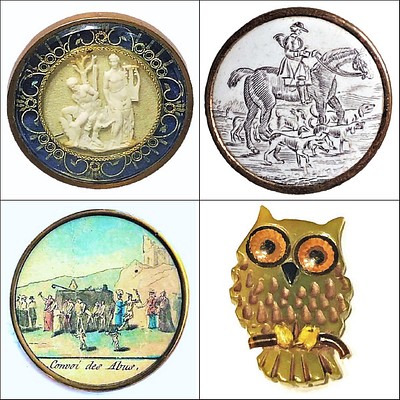 Fall Button Collectors Auction by Lion and Unicorn