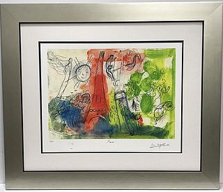 Expert Framed Lithographs of Picasso and More by NY Elizabeth