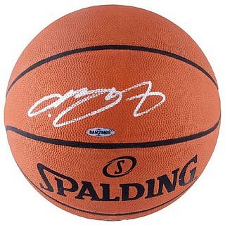 $50 Start Bid on Autographed NBA Basketballs by NY Elizabeth