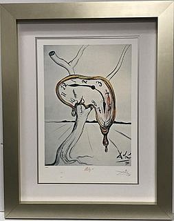 After Marc Chagall, Picasso Signed Lithograph by NY Elizabeth