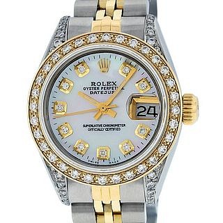 Beautiful Custom Diamond Rolex Watches by NY Elizabeth