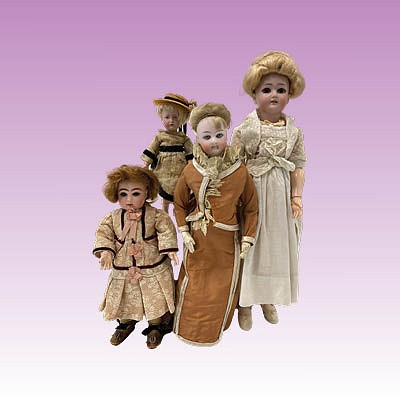March Premier Doll Auction by Apple Tree Auction Center