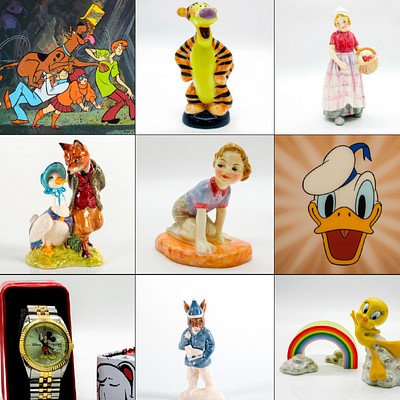Animation Art & Children's Collectibles Auction by Lion and Unicorn