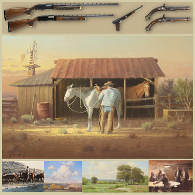 WESTERN ART, NATIVE AMERICAN, FIREARMS -DAY 2 by Austin Auction Gallery