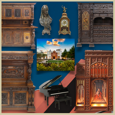 TEXAS MANSION CARVED ANTIQUES & DECOR - DAY 3 by Austin Auction Gallery