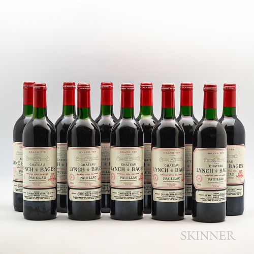 Chateau Lynch Bages 1990, 11 bottles