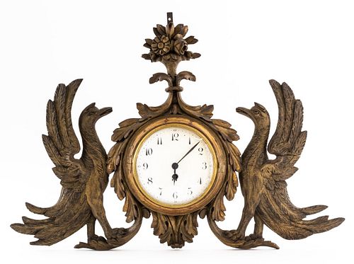 Japy Freres French Neoclassical Wall Clock