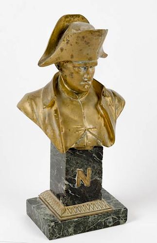 Bronze Bust of Napoleon by Baril 