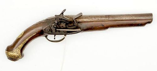 Spanish Early 19th Century Migulet Flintlock Pistol 