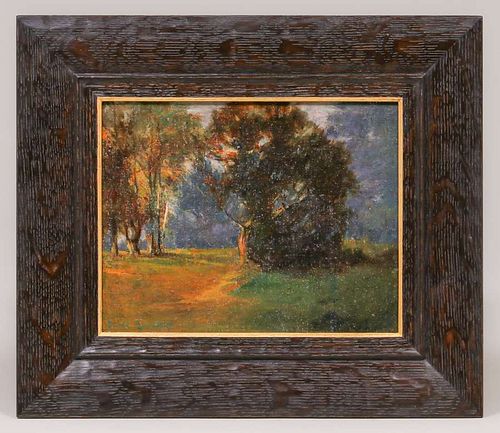 Will Sparks Painting California Landscape c1910s