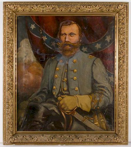 Jeb Stuart Large Framed Portrait 