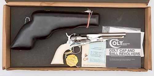 2nd Generation 1862 Colt Police Percussion Revolver 