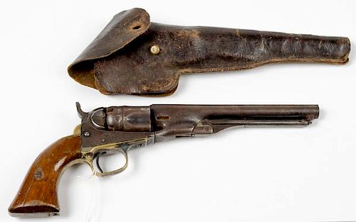 Colt Model 1862 Police Percussion Revolver with Holster 