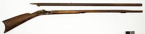 Percussion Rifle Barrel and Stock Parts 