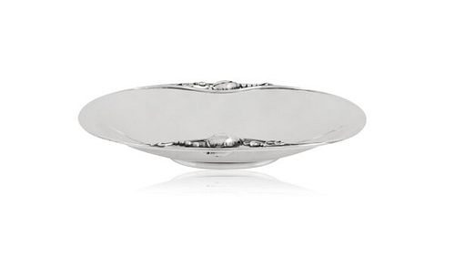 Early Georg Jensen Sterling Silver Oval Blossom Bowl 2B
