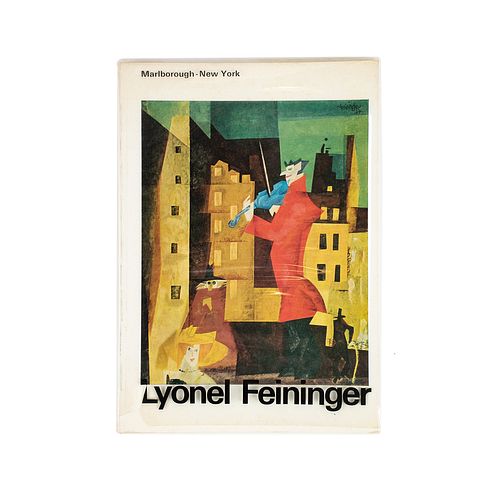 Lyonel Feininger by Peter Selz Signed Book