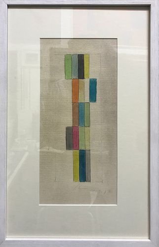 Alejandro Otero,
"Watercolor and pencil
on paper"







