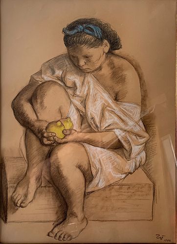 Francisco Zuniga,"Joven con limones"