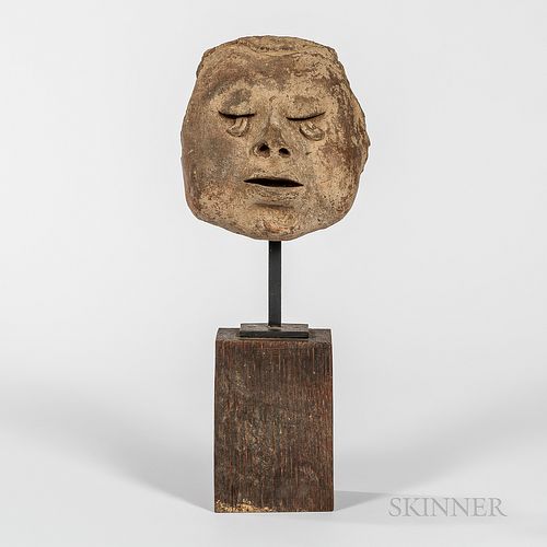 Pre-Columbian Head Fragment