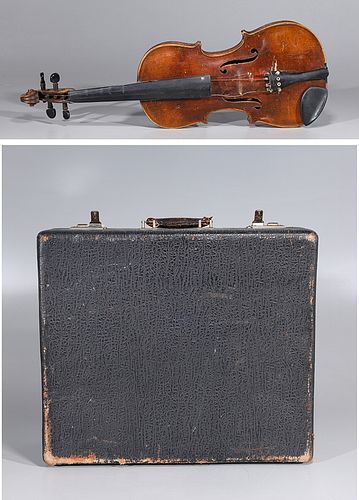 Antique Violin & Traveling Case