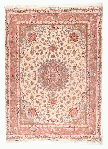 Fine Persian Tabriz Rug, 9’6” x 13’