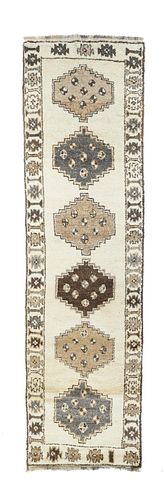 Vintage Morrocan Rug, 3’6” x 12’6”