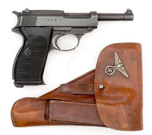 **German WWII Walther P-38 with Holster 