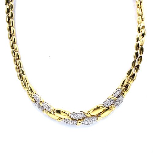 LEO PIZZO Diamonds & 18k gold Necklace