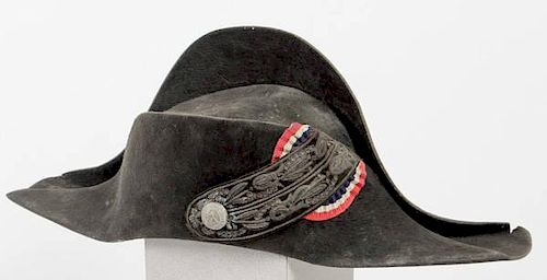 French Second Empire Telegraph Official's Chapeau 
