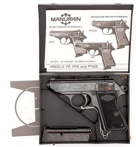 **Manuhrin Walther PPK/S Semi-Auto Pistol 