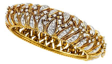 Diamond, Gold Bracelet