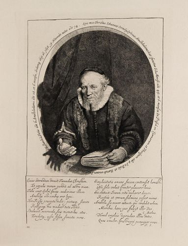 Rembrandt van Rijn  - Jan Cornelius Sylvius Preacher