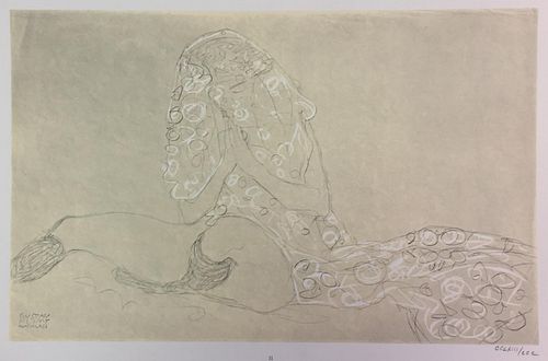 Gustav Klimt - Study for The Bride