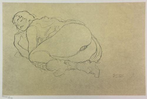 Gustav Klimt - Untitled Study (XXI)