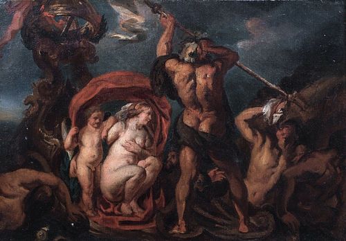 THE RAPE OF EUROPA OIL PAINTING