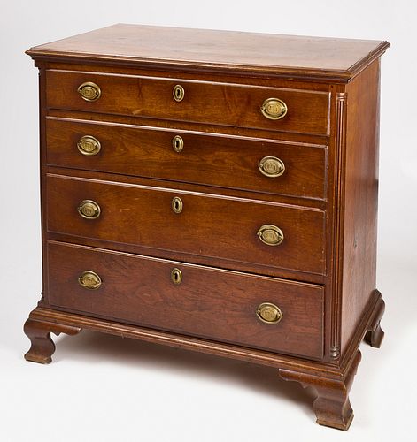 Chippendale Four Drawer Chest