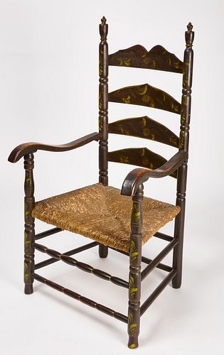 Early Ladder Back Armchair