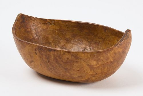 Small Carved Burl Bowl