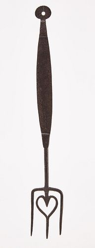 Large Wrought Iron Fork