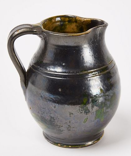 Great Road Redware Pitcher