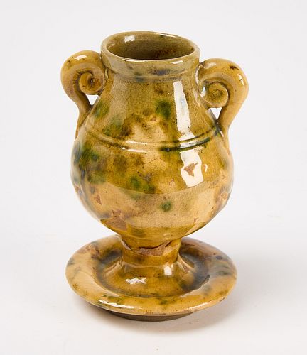 Rare Virginia Pottery Honey Jar