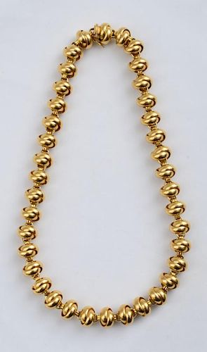 18K GOLD KNOT NECKLACE, PALOMA PICASSO FOR TIFFANY & CO.