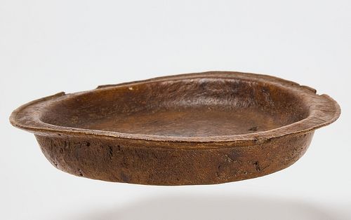 Early Burl Shallow Bowl