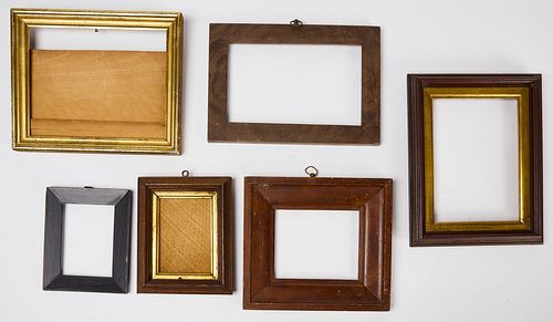 Lot of Six Antique Frames
