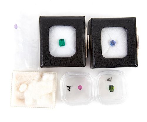 A Variety of Loose Gemstones