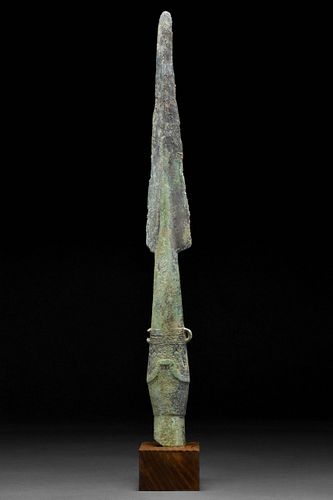 CHINESE WARRING STATES BRONZE SPEAR