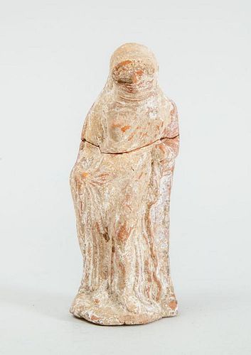 BOEOTIAN TERRACOTTA FIGURE OF A MOURNER
